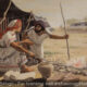 Rebeccah and Her Son Jacob Plotting to Get His Father’s Blessing - Archaeology Illustrated