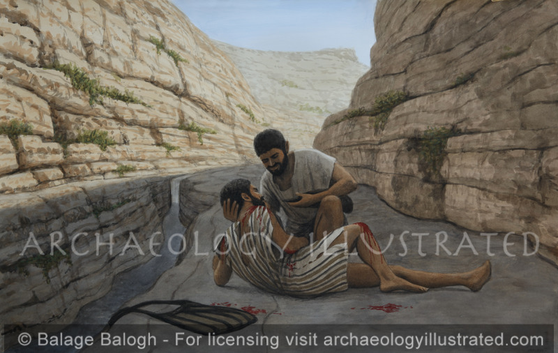 The Good Samaritan and the Robbed Traveler in Wadi Qelt (Luke 10:25) - Archaeology Illustrated