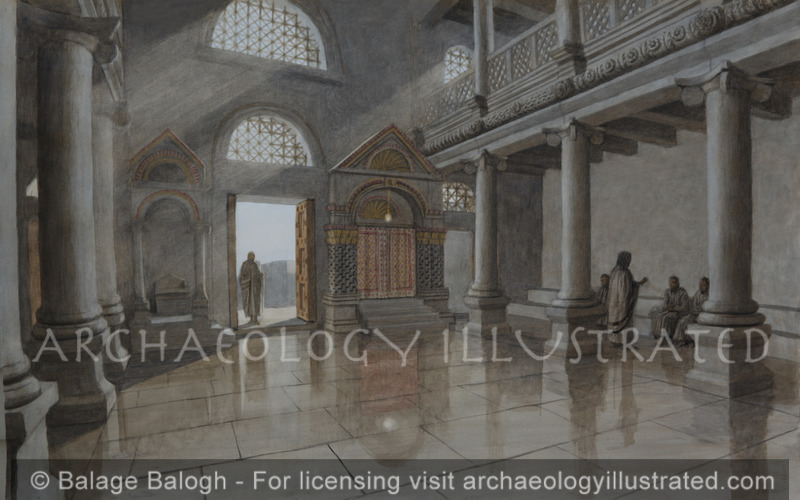 The Synagogue in Chorazin, Lower Galilee, 3rd-6th Centuries AD - Archaeology Illustrated