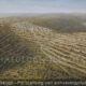 Bethlehem,1st Century, Looking North Towards Jerusalem (in the Far Distance Upper Right), Late Afternoon - Archaeology Illustrated