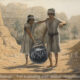 Tzippora and her Sister Carrying Water back to Camp - Archaeology Illustrated