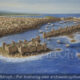 Ancient Sidon, Phoenicia, The Great Port and Palace Island, 10th-1st Centuries BC, Looking Southwest - Archaeology Illustrated