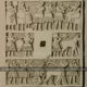 Drawing of Sumerian Wall Plaque from Khafajah, “War and Peace” Mesopotamia, 2600 BC - Archaeology Illustrated