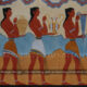Knossos, Island of Crete, Restored Minoan Wall Painting of Men’s Procession, 16th C. BC - Archaeology Illustrated
