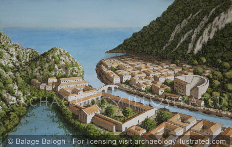 Olympos, Lycia, Turkey, Originally a Greek Settlement, Depicted in the Roman Period - Archaeology Illustrated
