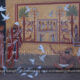 Restored Wall Painting in the Courtyard of the Royal Palace of Mari, Mesopotamia, Around 1760 BC - Archaeology Illustrated