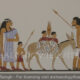Restored Wall Painting of Nomads in Abraham’s Time, Tomb of Khnumhotep, Egypt 19th C. BC - Archaeology Illustrated