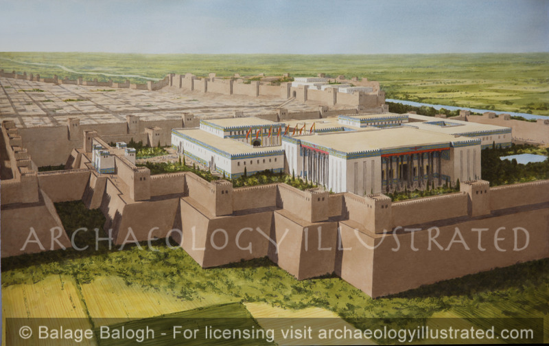 Susa, a Capital of the Persian Empire, The Royal Palace, 5th Century BC - Archaeology Illustrated