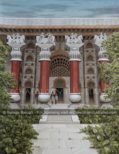 Recreating Ancient Indian Wood Architecture Based on Rock Carved Bedse Caves, Kushan Period, 2-4th C. AD - Archaeology Illustrated