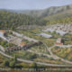 Baitokaike, A Spring Sanctuary and Reservoirs in Roman Syria, 2nd Century AD, Looking Southwest - Archaeology Illustrated