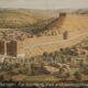 Sodom, (Tall el-Hammam), on the Eastern Edge of the Kikkar (Plain of Jericho), Jordan, Based on Excavations by Dr. S. Collins, Middle Bronze Age, Looking east - Archaeology Illustrated