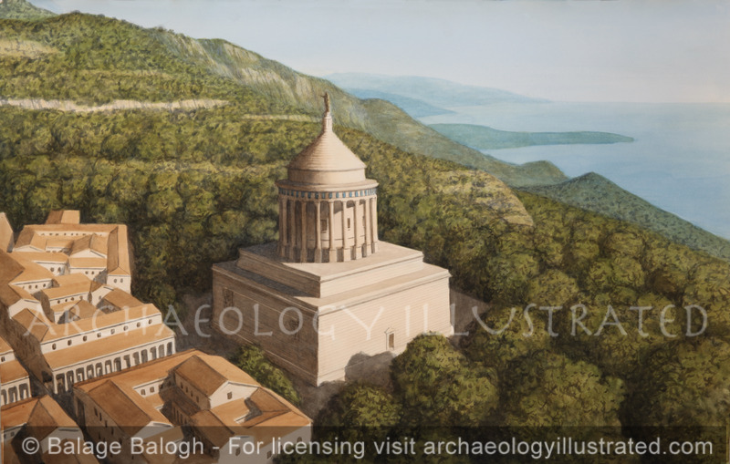 The Tropaeum Alpium (Trophy of Caesar Augustus) above Monaco, Southern France, 7 BC - Archaeology Illustrated