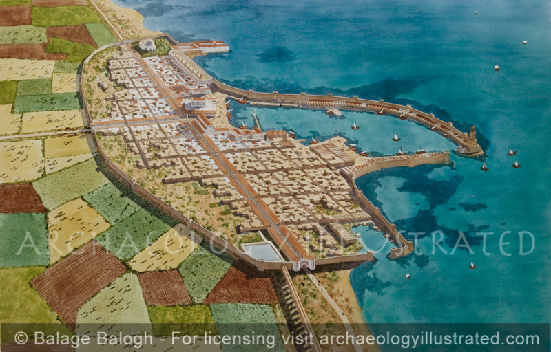 Caesarea of Herod the Great, 1st century BC-8th Century AD - Archaeology Illustrated