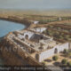 Lashkari Bazar on the Helmand River, The Winter Palace of the Ghaznavid Rulers of Afghanistan, 11th-12th Century AD, Looking Northeast - Archaeology Illustrated