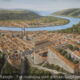 Vienne, France, on the River Rhone in the Roman Period, 2nd Century AD, Looking Northwest - Archaeology Illustrated
