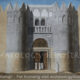 Qasr al Hayr-al-Gharbi, Syria, Ornamental Entrance of the Palace, Built by the Umayyad kaliph Hisham ibn Abd al-Malik in 727 - Archaeology Illustrated
