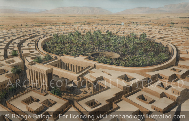 Tempel of Awwam and the Sacred Well and Grove, Dedicated to the god Almaqah, 1000 BC-4th Century AD, The Main Sabaean Temple in Yemen - Archaeology Illustrated